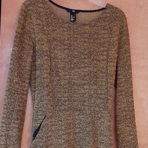 H&M dresses/tweed like w/pockets.
